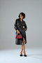 Vince Camuto Bolso de Mano Rojo Clarete